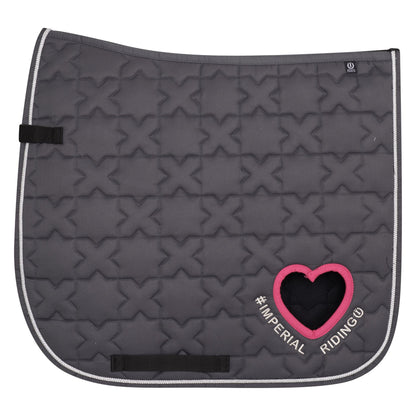 Saddlepad Symbol DR, quiltat dressyrschabrak, flera färger