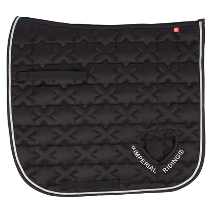 Saddlepad Symbol DR, quiltat dressyrschabrak, flera färger