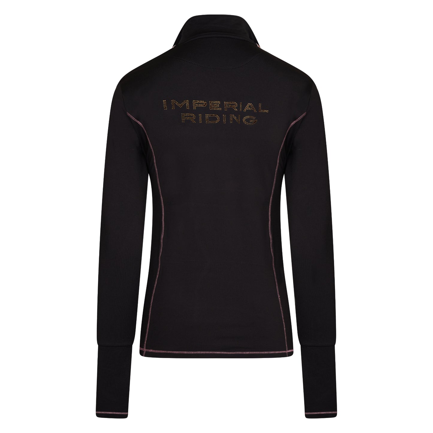 Imperial Riding Half zip tech top Sporty Star, långärmad funktionströja med glitter