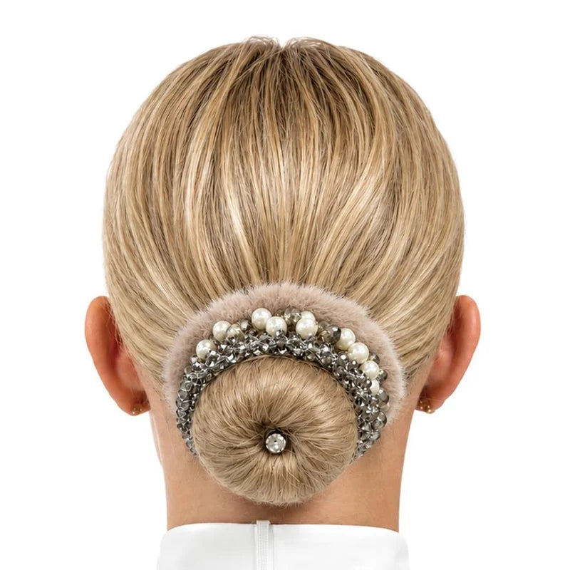 Competition Bun Kit - Blonde, kit för en elegant frisyr