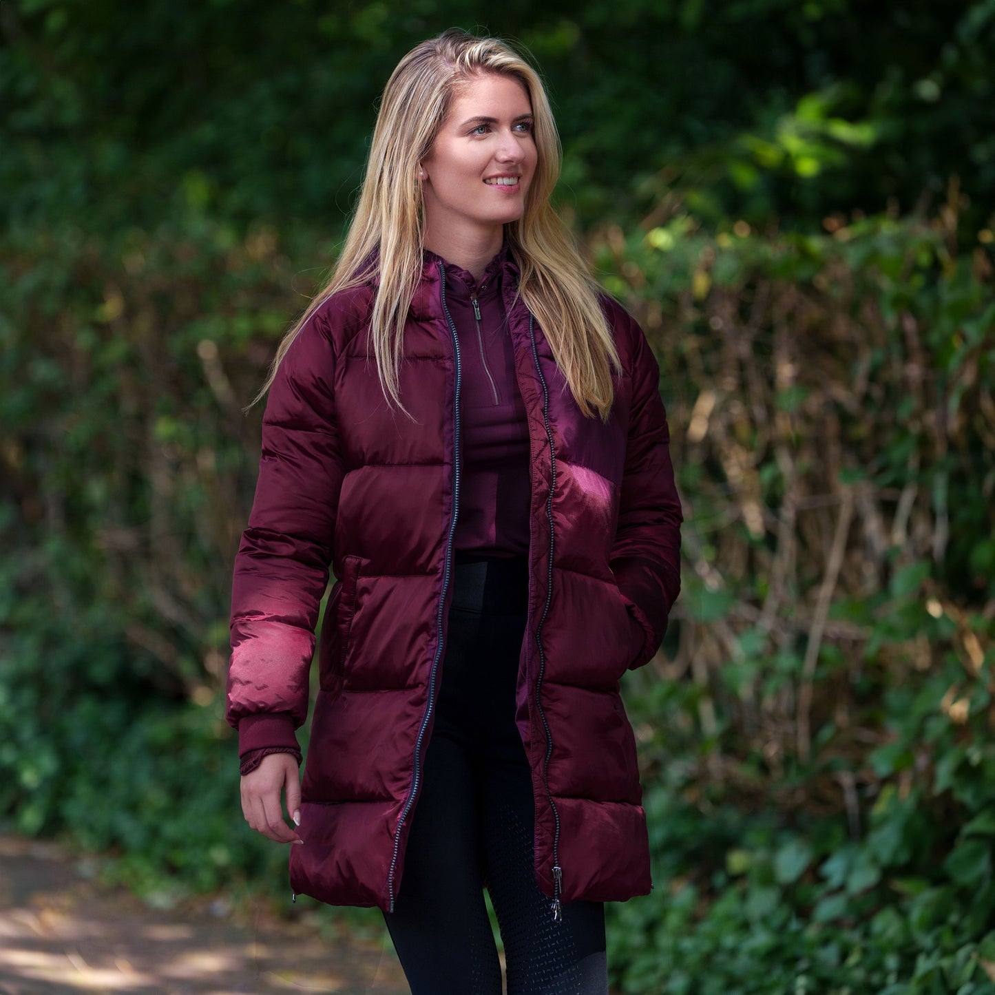 Puffer Jacket Bodie, vadderad ridkappa med luva, flera färger