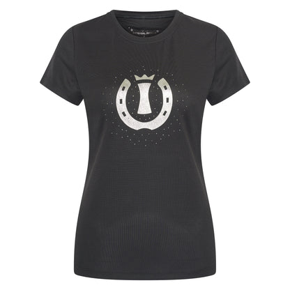 Imperial Riding Tech Top Hally, t-shirt med glitter