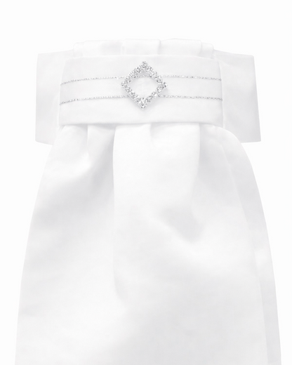 Deluxe Ready Tied Stock Diamond Diamante, plastrong kardborrefäste