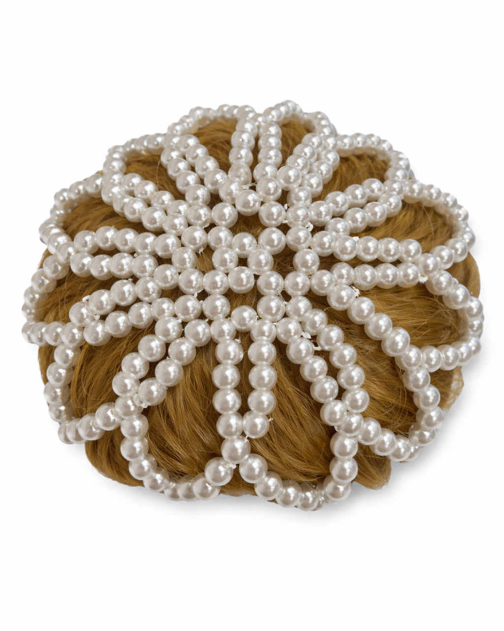 Beaded Bun Cover, smyckat hårband