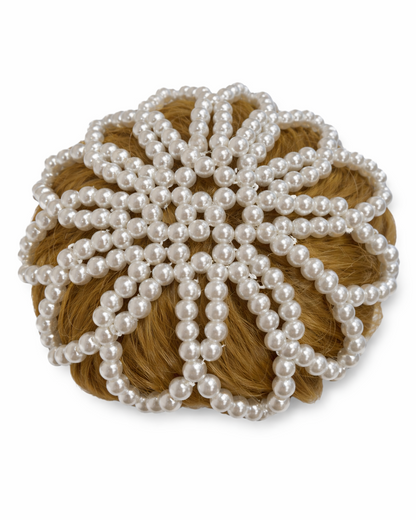 Beaded Bun Cover, smyckat hårband