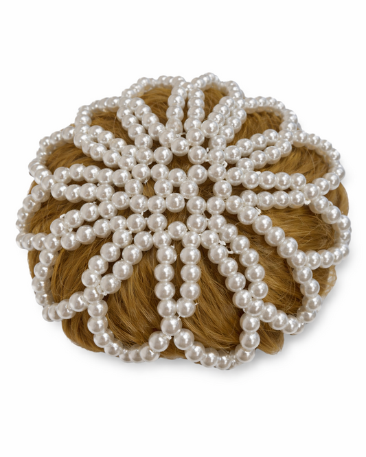 Beaded Bun Cover, smyckat hårband