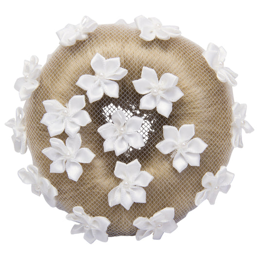 Imperial Riding Knot net Flower, hårnät med dekorativa blommor