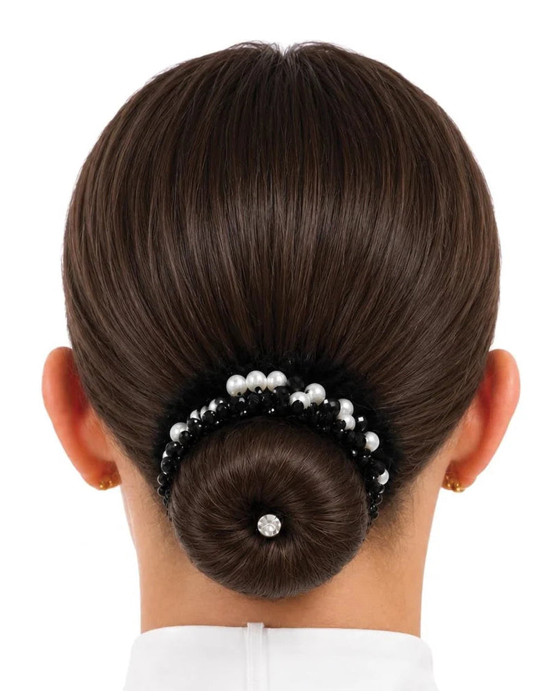 Competition Bun Kit - Brunette, kit för en elegant frisyr
