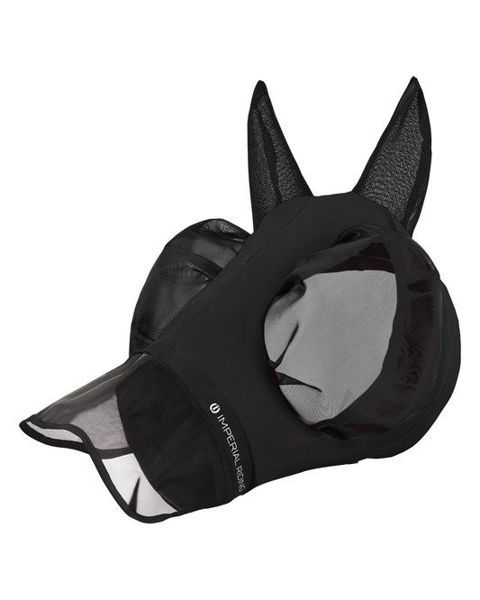 Flymask Trail Ride with nose, flughuva ögon/öron/nos