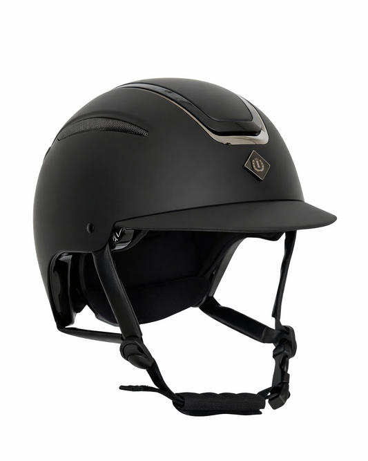 Olania Deluxe small visor, snygg ridhjälm med smal skärm