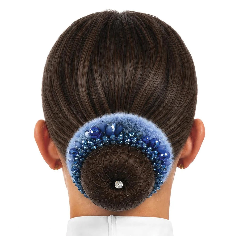 Competition Bun Kit - Brunette, kit för en elegant frisyr