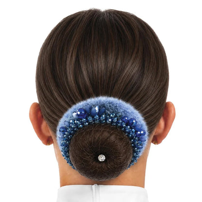 Competition Bun Kit - Brunette, kit för en elegant frisyr