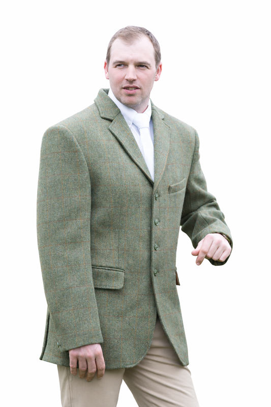 Mens Claydon Tweed Riding Jacket, ridkavaj herr