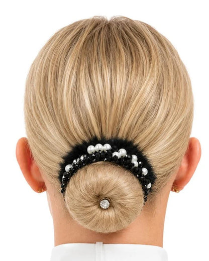Competition Bun Kit - Blonde, kit för en elegant frisyr