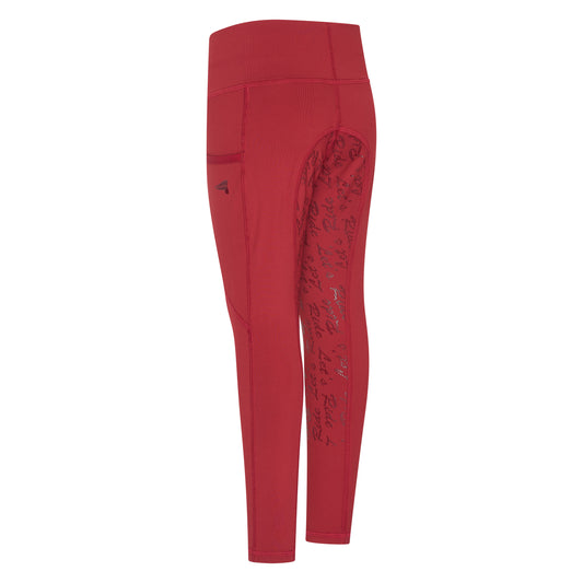Kids Dietse Performance Full Grip, helskodda ridleggings junior