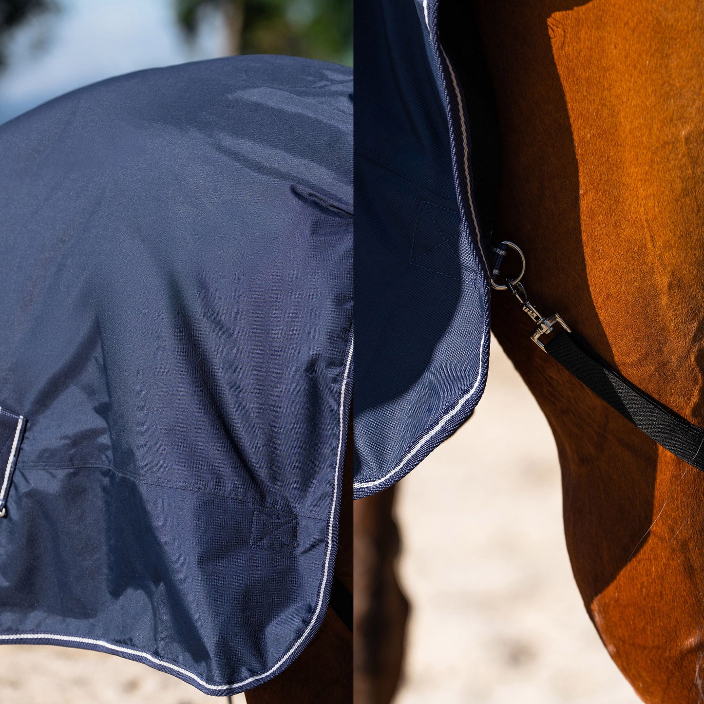 Outdoor blanket Basic, 0g without neck, regntäcke med fleece, flera färger