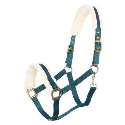 Imperial Riding Headcollar Classic Fur, grimma med fuskpäls