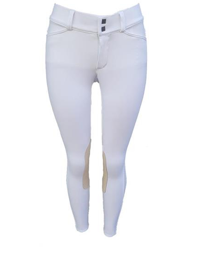 Zip Front Kimberly Knee Patch, FITS mest innovativa ridbyxa