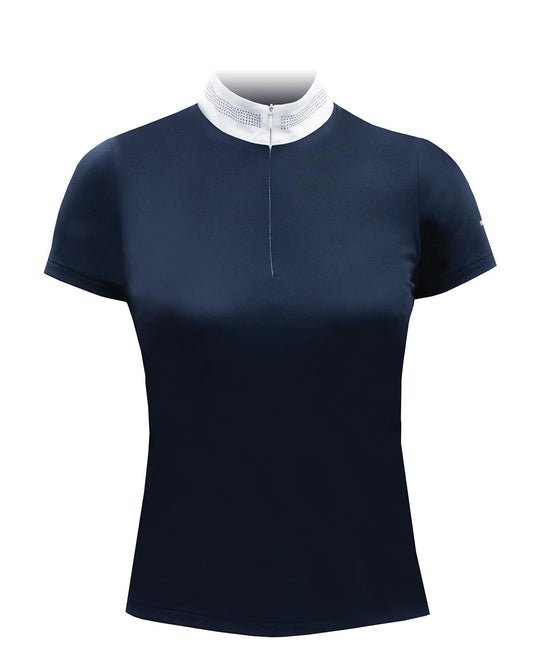 Lyra Competition Shirt, tävlingstopp med Rhinestones