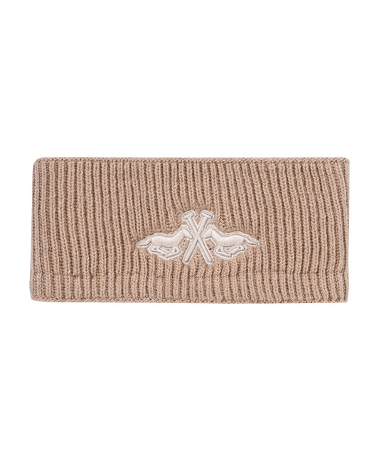 Headband Nada, stilrent stickat pannband