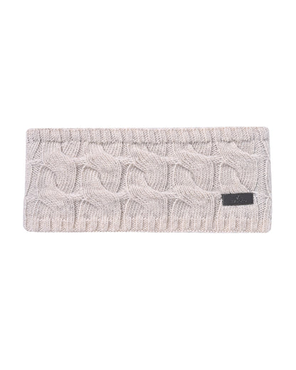 Headband Claire, stilrent stickat pannband