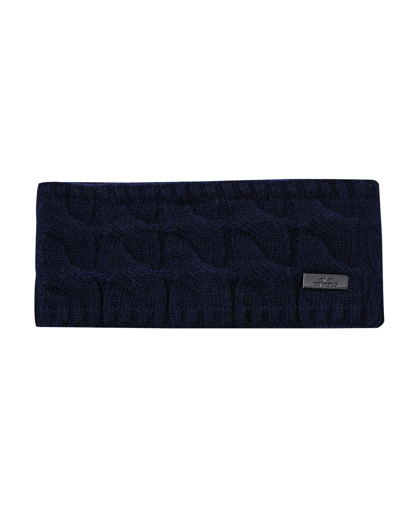 Headband Claire, stilrent stickat pannband