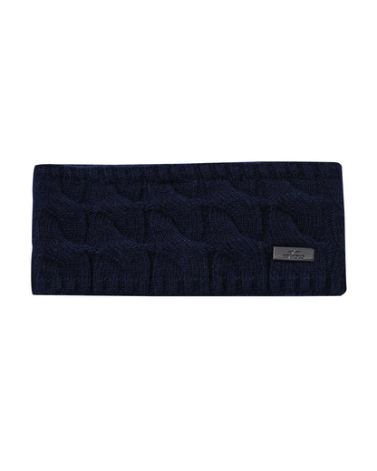 Headband Claire, stilrent stickat pannband