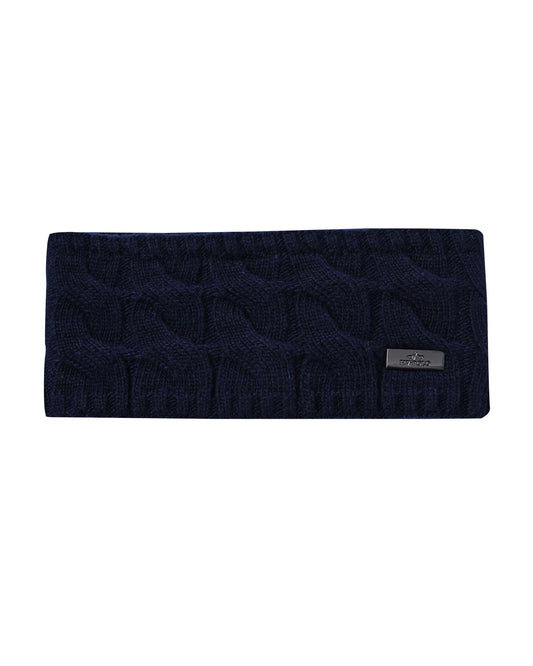 Headband Claire, stilrent stickat pannband