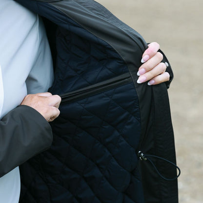 Utopia Long Waterproof Stretch Riding Coat, vattentät ridkappa med hållbar tillverkning