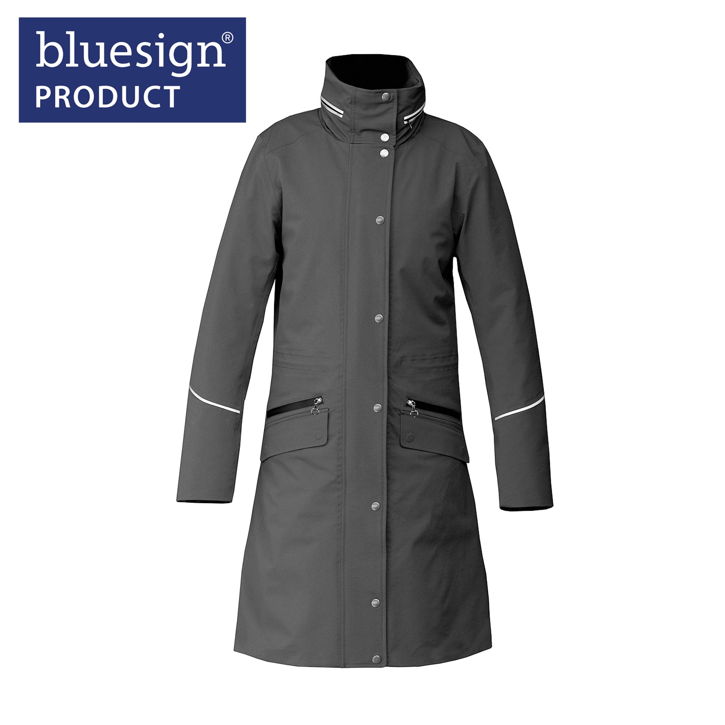 Equetech Utopia Long Waterproof Stretch Riding Coat, vattentät ridkappa med hållbar tillverkning