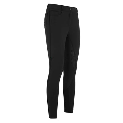 Euro-Star Indigo Diamond Full Grip, helskodda ridbyxor med Swarowski dekorationer